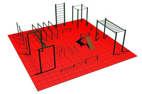 street workout park Outdoor Crossfit Workout, Outdoor Gym Design Public, Calisthenics Park Design, Calisthenic Gym Outdoor, Diy Calisthenics Equipment, Calisthenics Gym, Gym Plans, Calisthenics Equipment, Outdoor Gym Equipment