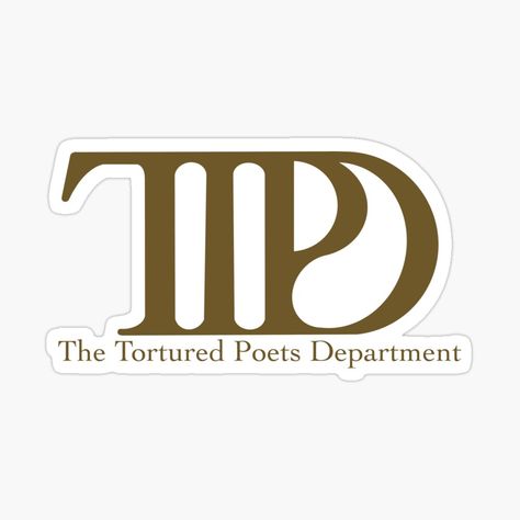 Get my art printed on awesome products. Support me at Redbubble #RBandME: https://www.redbubble.com/i/sticker/The-Tortured-Poets-Department-Brass-by-thyramorton/158043646.EJUG5?asc=u The Tortured Poets Department Taylor Swift Laptop Wallpaper, Tortured Poets Department, The Tortured Poets Department, Touted Poets Department Taylor Swift, The Tortured Poets Department Taylor, Taylor Swift Stickers The Tortured Poets Department, The Tourtered Poets Department, Taylor Swfit, Badge Design