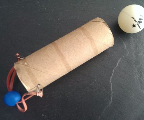 Ping Pong Ball Hand Cannon: Here's an easy to make ping pong ball launcher that you can build from stuff you may have laying around your house. It will easily fire ping pong balls over 25 feet. Shipwrecked Vbs, Pirate Props, Escape Room Puzzles, Ball Launcher, Stem Crafts, Ping Pong Balls, Bermuda Triangle, Sculpey Clay, Vbs Crafts