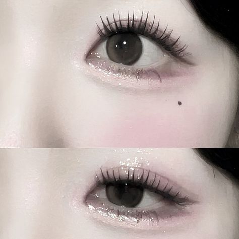 #fashion #icon #aesthetic #eyes #makeup Anime Eye Makeup, Soft Makeup Looks, Cute Eye Makeup, Doll Eye Makeup, Korean Eye Makeup, Ethereal Makeup, Makeup Tut, Types Of Makeup, Makeup Clothes