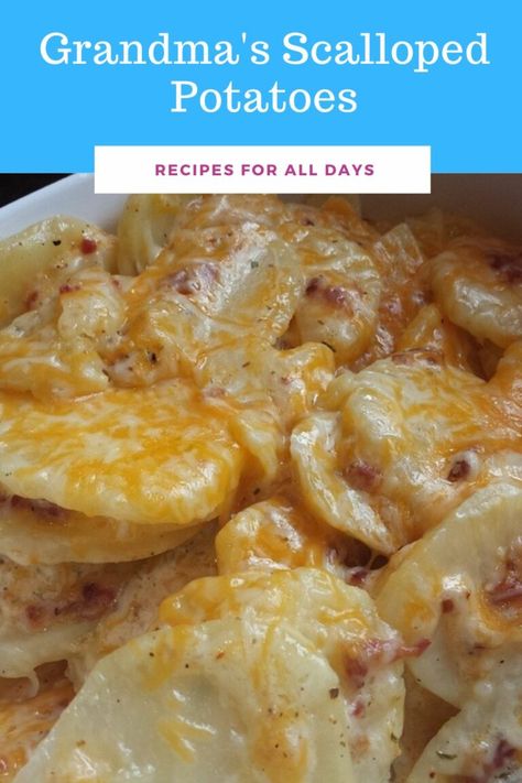 You searched for Grandma Scalloped Potatoes - Recipes 4 All Days Potatoe Scallop, Ice Box Cheesecake, Southern Caramel Cake, Scalloped Potatoes And Ham, Scalloped Potato Recipes, Baked Cheesecake Recipe, Meals Easy, Pot Luck, Caramel Cake