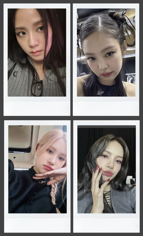 BlackPink’s face card Card Blackpink, Bow Wallpaper, Blackpink Photos, Photo Cards, Fangirl, Black Pink, Instagram Photo