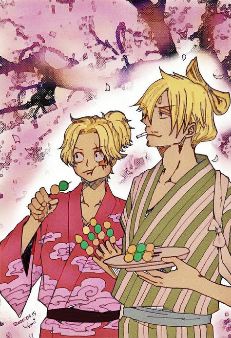 One Piece Wano Fanart, Sabo And Sanji, Sabo X Sanji, One Piece Arcs, Wano Sanji, Sabo One Piece Fanart, Sabo Fanart, One Piece Wano, One Piece Sanji