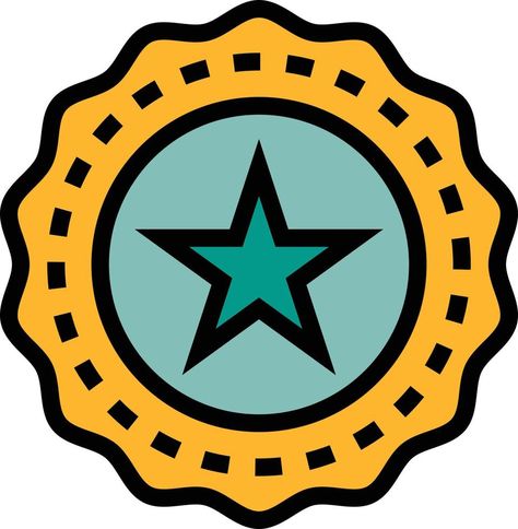 special offer star badge ecommerce - filled outline icon Star Badge, Icon Icon, Special Offer, Vector Free, Clip Art, Stars, Floral