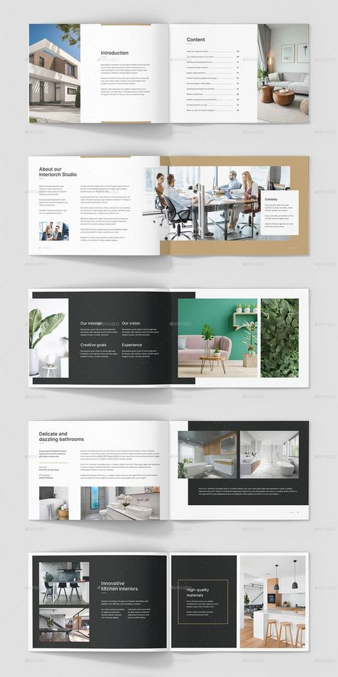 Interior Brochures, Report Design Template, Affinity Publisher, Architecture Brochures, Report Layout, Brochure Design Layout, Brochure Print, Report Design, Brochure Layout