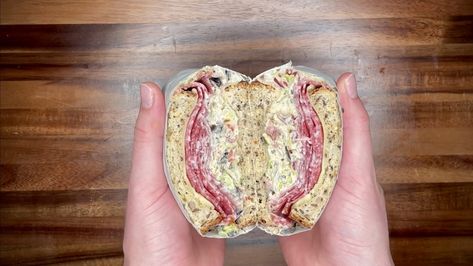 Why is the grinder sandwich so popular? Where did it come from? Why is it so damn tasty?! Here's why the grinder sandwich... Grinder Recipes Sandwiches, Tiktok Grinder Sandwich, Grinder Sandwich Recipe, Tiktok Grinder, Grinder Recipes, Grinder Sandwich, Recipes Sandwiches, Crusty Rolls, Turkey Cheese