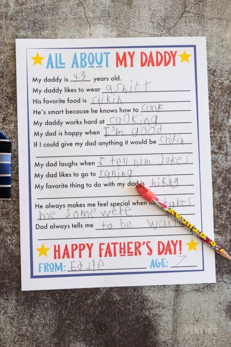 Father’s Day Questions Preschool, Funny Father’s Day Questions For Kids, Father's Day All About Dad Printable, Fathers Day Survey For Kids, Father's Day Questionnaire For Kids, Father’s Day All About Me, Dad Questions For Kids Printable, Father’s Day Questionnaire Free, Father’s Day Kids Survey