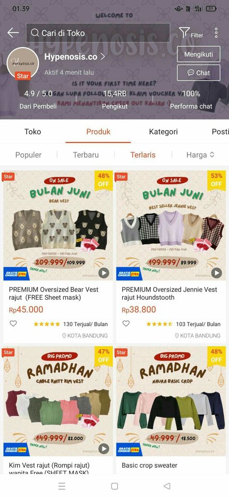 Spill produk ? Click judul untuk langsung kunjungi produk ya siss.. #hijabindokece #explore #photoshoot #hijabblogger #ootdhijabindonesia #hijablookbook #hijabmurah #muslimah #Voucher #folowme Rekomendasi Olshop Shopee, Toko Shopee Ootd, Buku Diy, Rekomendasi Shopee, Online Shopping Sites Clothes, Best Online Clothing Stores, Tas Bahu, Best Online Stores, Racun Shopee