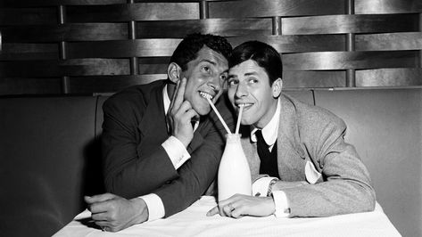 How Did Dean Martin & Jerry Lewis Get Along After Their Professional Breakup? Dean Martin And Jerry Lewis, Martin Show, Famous Duos, Lee Van Cleef, Photo Negative, Eddie Fisher, The Ed Sullivan Show, Abbott And Costello, Jerry Lewis