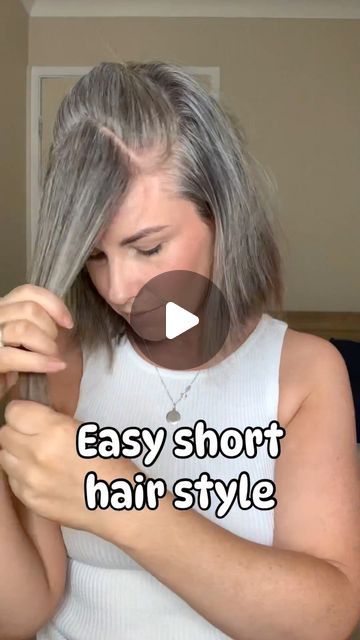 Fun Hairstyles For Brunettes, Casual Hair For Wedding Guest, Clipping Hair Back, Top Knot With Short Hair, Short Hair Off Face, Updos For Bob Length Hair Easy, How To Put Your Hair Up In A Clip, Short Hair Hair Clip, Hair Claw Short Hair