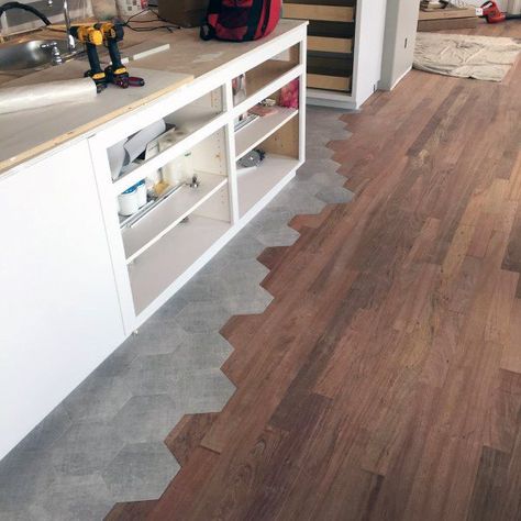 Contemporary Tile To Wood Floor Transition Idea Inspiration Wood Floor Transition Ideas, Tile To Wood Floor Transition, Floor Transition Ideas, Wood Floor Transition, Tile To Wood Transition, Floor Transition, Transition Ideas, Transition Flooring, Wood Floor Texture