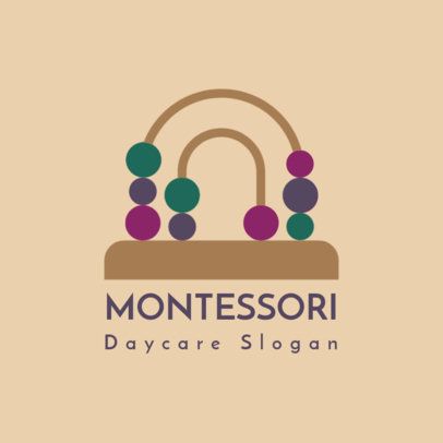 Montessori Logo Ideas, Montessori Logo Design, Toy Brand Logo, Preschool Logo Design Ideas, Daycare Branding, Childcare Logo Design, Montessori Logo, Toys Logo Design, Logo Kindergarten