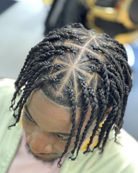 Men Plaits, Twist Hair Men, 2 Strand Twist, Mens Twists Hairstyles, Fade Haircut Curly Hair, Hair Twists Black, Short Hair For Boys, Cornrows Natural Hair, Natural Hair Men