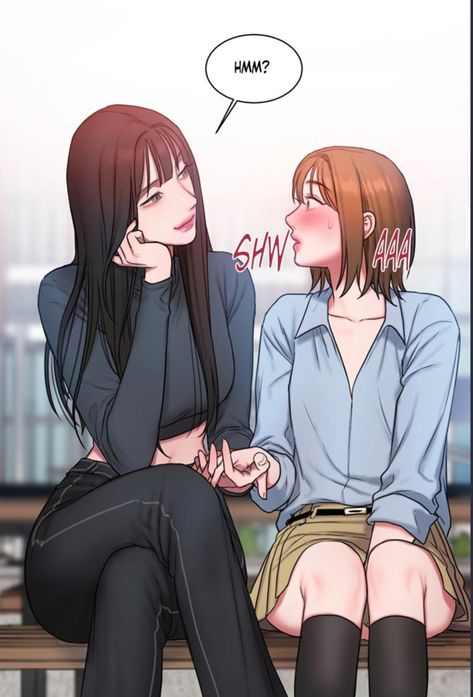 Kang Yuna, Bad Thinking Diary, Read Manga Online Free, Kim Min Ji, Bad Thoughts, Yuri Manga, Lesbian Art, Girlfriend Goals, Yuri Anime