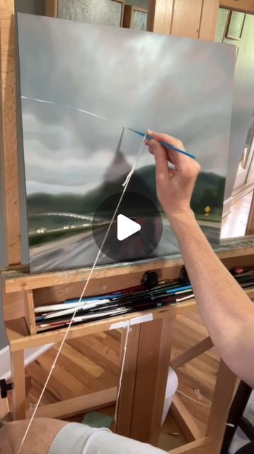 Daily Dose Of Art 🎨 on Instagram: "Discover the mesmerizing techniques of these incredible artists who push the boundaries of creativity! Which one is your favorite?

Artists:

1. @shellycolemanart innovatively attaches a brush to a string, allowing her to create precise curves with ease. Watch her masterfully paint realistic waterdrops on a car windshield, capturing the intricate details of each droplet.

2. @scottlaurenson transforms his canvases with a unique approach. By applying a thick layer of paint and then gently using a cloth over it, he creates a stunning effect of sunrays piercing through clouds. The interplay of light and texture in his work is truly captivating.

3. @artbysakidepaco brings a new dimension to paintings by using a sponge to paint the edges of the canvas. This Paint Realistic, Hyper Realistic Paintings, Portraits Art, New Dimension, Realistic Paintings, Car Windshield, Which One Are You, Art Stuff, Over It