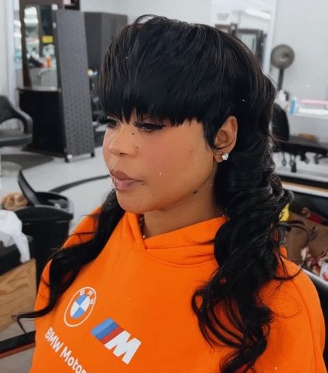 27 Piece Quick Weave Hairstyles Mullet, Mullet Weave Hairstyles, 27piece Quick Weave Short Hair, 27 Piece Quick Weave Mullet, 27 Piece Mullet, Mullet Hairstyles Black Women, Mullet Sew In, Black Mullet Hairstyle Women, Mullet Wig Black Woman