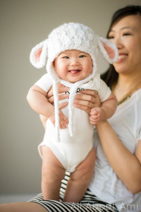 Crochet baby hats