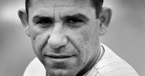 Yogi Berra Quotes, Famous Athletes, Monument Park, Baseball Legends, Go Yankees, Yogi Berra, Baseball Quotes, Bleed Blue, Mlb Logos