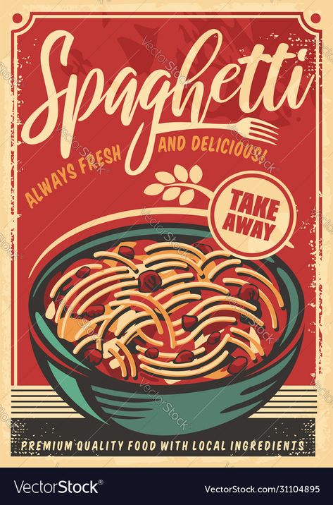 Restaurant Poster Design, Lukisan Van Gogh, Vintage Food Posters, Retro Restaurant, Vintage Italian Posters, Dibujos Pin Up, Sejarah Kuno, Restaurant Poster, Italian Posters