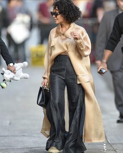 Tessa Thompson Street Style, Street Style 2023, Thanksgiving Weekend, Tessa Thompson, Style 2023, The Goat, Out And About, Street Chic, Looks Style