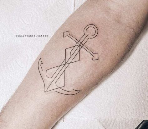 Looking for a unique and special tattoo to show off your personality? Try an anchor tattoo! This popular choice is perfect for men who want a tattoo that symbolizes stability and strength. Anchor Tattoo For Men, Sarah Tattoo, Geometric Tattoo Leg, Indian Feather Tattoos, Brother Tattoos, Anchor Tattoo Design, Anker Tattoo, Arm Temporary Tattoos, Special Tattoos