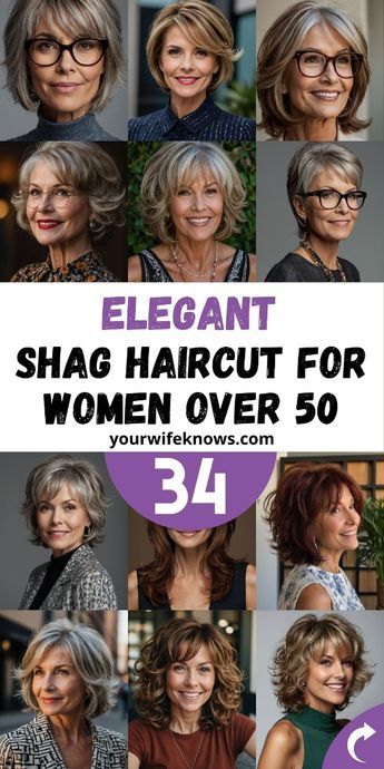 Hairstyles For Plus Size Women Over 50, Hair Styles For 50+ Women, Hair Cut Styles For Women, Over 50 Haircuts, Women Over 50 Hairstyles, Cool Haircuts For Women, Medium Layers, Women's Haircuts, Modern Shag Haircut