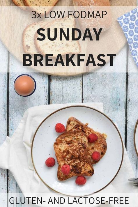 Enjoying a low FODMAP Sunday breakfast! With recipes for scrambled eggs, French toast and strawberry chocolate toast. #FODMAP #glutenfree #lactosefree Recipes French Toast, Chocolate Toast, Strawberry Toast, Fodmap Dinner, Fodmap Breakfast, Fodmap Friendly Recipes, Recipes French, Fructose Free, Scrambled Eggs Recipe