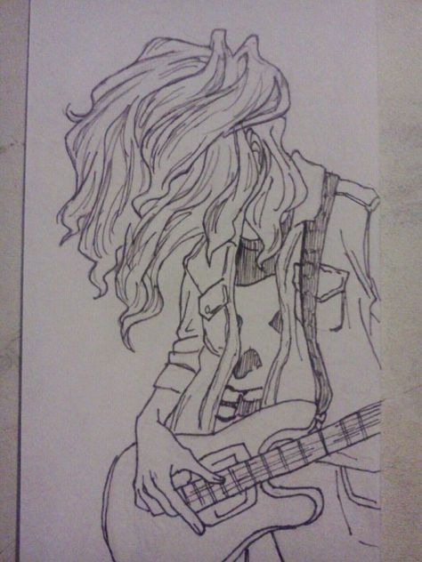 Metalica Drawing, Cliff Burton Drawing, Metallica Sketch, Metalhead Sketch, Metalhead Drawing, Metallica Drawing, Metal Drawing, Metallica Art, Really Cool Drawings