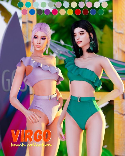 Boxers Women, Sims 4 Anime, The Sims 4 Packs, Sims 4 Body Mods, Casas The Sims 4, Sims Four, Sims4 Clothes, Sims 4 Cas, Swimming Outfit