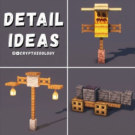 30+ Minecraft build ideas and hacks on my YouTube! Minecraft Build Ideas, Minecraft Build Hacks, Minecraft Building Guide, Case Minecraft, Minecraft Decoration, Rumah Minecraft Sederhana, Minecraft Structures, Diy Minecraft, Cool Minecraft Creations