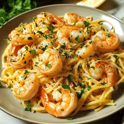 Ina Garten Shrimp Scampi Quick Shrimp Scampi, Shrimp And Scallop Scampi Recipes, Angel Hair Shrimp Scampi, Authentic Shrimp Scampi Recipe, Ina Garden Shrimp Scampi, Italian Shrimp Dishes, Shrimp Scampi Bake, Ina Garten Shrimp Scampi, Shrimp And Scallop Scampi