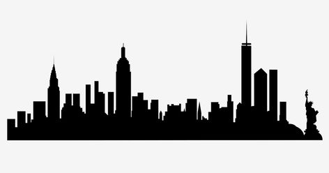 This is a free svg file to download  featuring New York skyline. Get this and use it for any design. The file is an svg (scalable vector ... New York City Skyline Silhouette, New York Skyline Silhouette, Skyline Drawing, Ny Skyline, Wallpaper Drawing, City Skyline Silhouette, New York Wallpaper, Skyline Silhouette, York Wallpaper