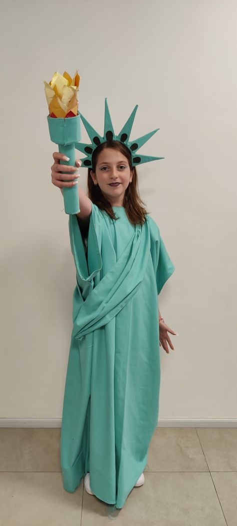 Statue Costume, Statue Of Liberty Costume, Liberty Statue, Purim, Statue Of Liberty, Kids Room, Statue, Quick Saves, Child's Room