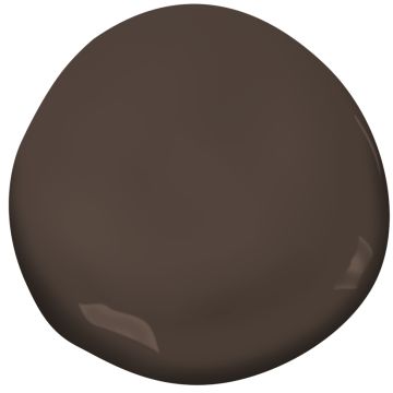 Benjamin Moore Mink, Tarpley Brown, Benjamin Moore French Beret, Benjamin Moore Brown, Dark Brown Paint, Oxide Paint, Mudroom Paint Color, Brown Paint Colors, Trending Paint Colors