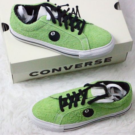 Converse One Star Pro Ox Stussy 8-Ball. Size: Us 5.5 Men’s Us 7 Women’s Brand New In The Original Box 100% Authentic Guaranteed! Feel Free To Message With Any Questions- Offers Are Welcomed Price Is Negotiable Smoke Free Fast Shipping!! Id:Cv11192023 Stussy Converse 8 Ball, Converse Chuck Taylor 2, Converse One Star Pro, Converse All Star Mens, Embroidered Cactus, Dream Shoe, Converse Low, Converse Jack Purcell, Converse Low Tops