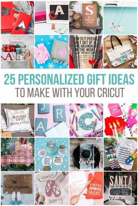 25 Personalized DIY Gift Ideas with Cricut | The DIY Mommy Gifts Pictures, Gifts Zazzle, Mommy Diy, Aesthetic Paper, Diy Gifts Cheap, Gifts Aesthetic, Diy Mommy, Personalised Gifts Diy, Halloween Express