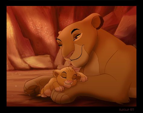 I am painting a version of this if its a boy!! Sarabi And Simba, Lion King 3, Lion King Timon, Baby Simba, Lion King 1, Lion King Drawings, Lion King Baby, Lion King Pictures, The Lion King 1994