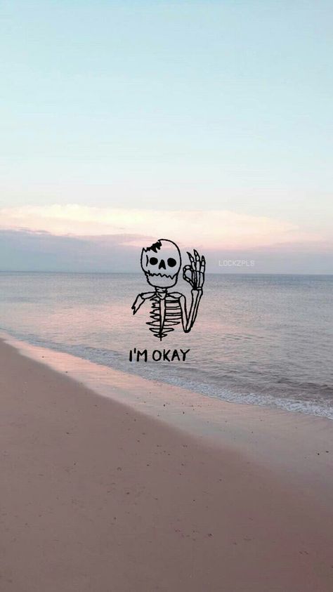 Moon Emoji Aesthetic, Im Ok Wallpaper Iphone, Im Okay Quotes Wallpaper, Okay Wallpaper, Im Okay Quotes, Phone Backround, Im Okay, I'm Okay, Special Wallpaper