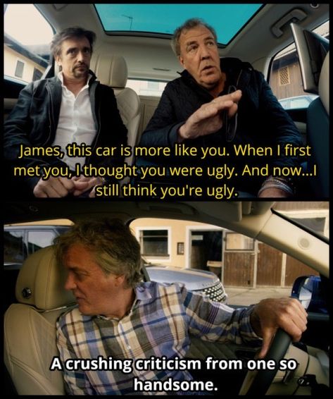 Top Gear Funny, Top Gear Uk, James May, Jeremy Clarkson, Watch Free Movies, Cat Tunnel, Movies And Series, Celebrities Humor, Outdoor Quotes