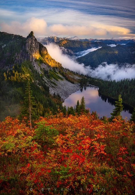 Washington State North Cascades, In The Fall, Washington State, Beautiful Photography, Amazing Nature, Nature Beauty, Beautiful World, Beautiful Landscapes, Wonders Of The World