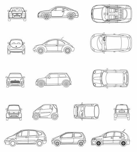 Car Top View, Architecture Drawing Plan, Truck Coloring Pages, Architecture Design Sketch, Architecture Collage, Architectural Section, Architecture Drawing Art, Architectural Sketch, Poster Layout