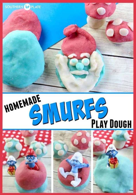 White Playdough, Play Dough Crafts, Southern Plate, Gelatin Dessert, Crafts For Kids To Make, Play Dough, Dinner Recipes For Kids, Themed Crafts, Food Plating