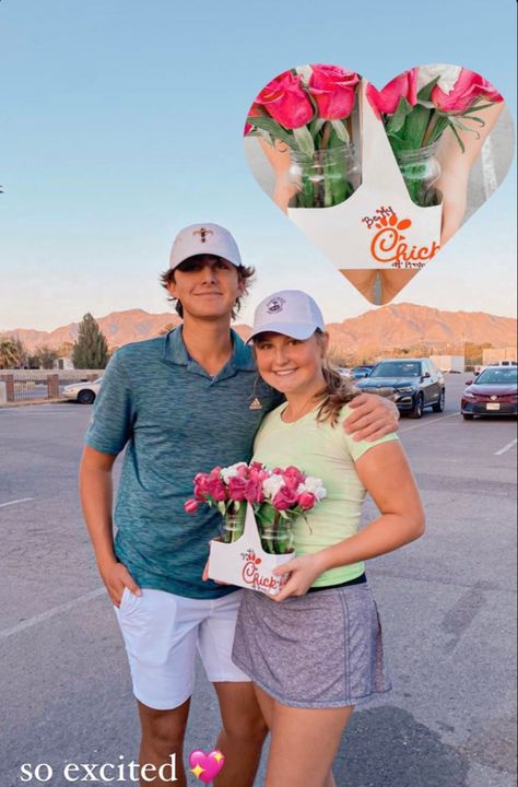 Chick Fil A Promposal, Promposal Ideas, Chick Fil A, Hats