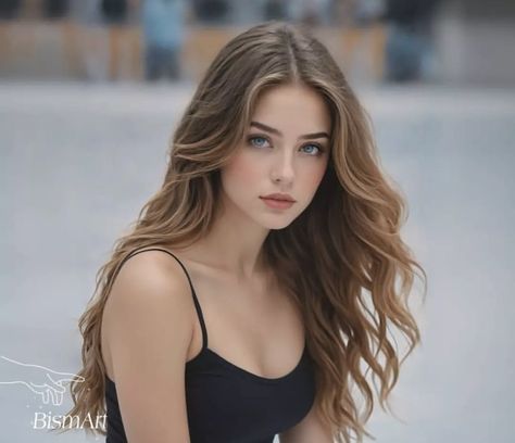 Chique Outfits, American Beauty, Celebrity Hairstyles, Beauty Face, Pretty Face, Woman Face, Aesthetic Girl, Blue Eyes, Brown Hair