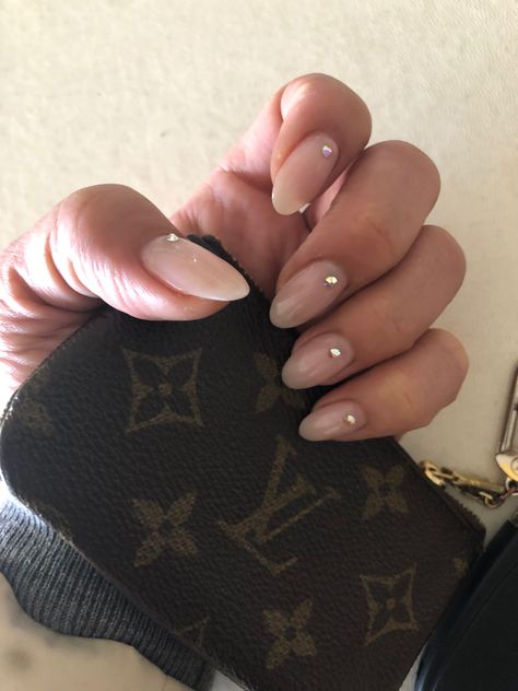 Highschool Nails, Self Nail, Sharp Nails, Lilac Nails, Fall Nail Trends, Spring Nail Art, Oval Nails, Neutral Nails, Coffin Nails Designs