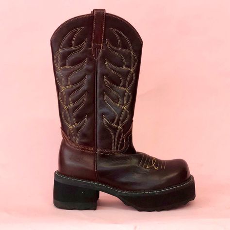 Platform Cowboy Boots, Platform Boots, Cowboy Boots, Cowboy, Boots