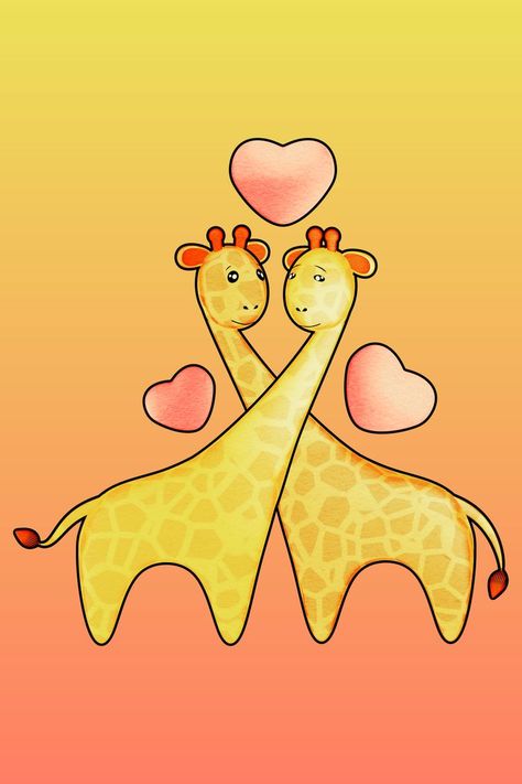 Funny picture with giraffes in love Funny Picture, Giraffes, Top Artists, A Couple, Sell Your Art, In Love, Funny Pictures, Snoopy, Old Things