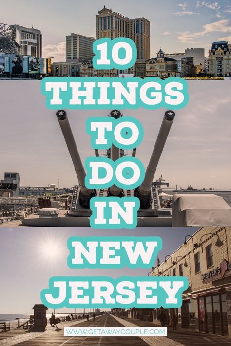 New Jersey may be small, but there is no shortage of things to do in this state. If you’re planning a trip to New Jersey, you need to read this post! #newjersey #atlanticcity #battleshipnewjersey #getawaycouple Usa Places To Visit, New York City Vacation, Newark New Jersey, Family Trips, Table Of Contents, Atlantic City, Free Things To Do, Jersey City, Free Things