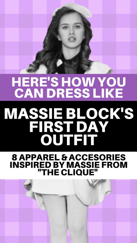 Massie Block is forever a fashion icon, and I recreated the shopping list for the look! Check it out! Old money aesthetic, the clique, old money outfit, classic outfit, fashion, apparel Massie Block Outfits, The Clique Aesthetic, Massie Block Aesthetic, The Clique Outfits, Clique Outfits, Old Money Movies, The Clique Movie, Massie Block, The Clique