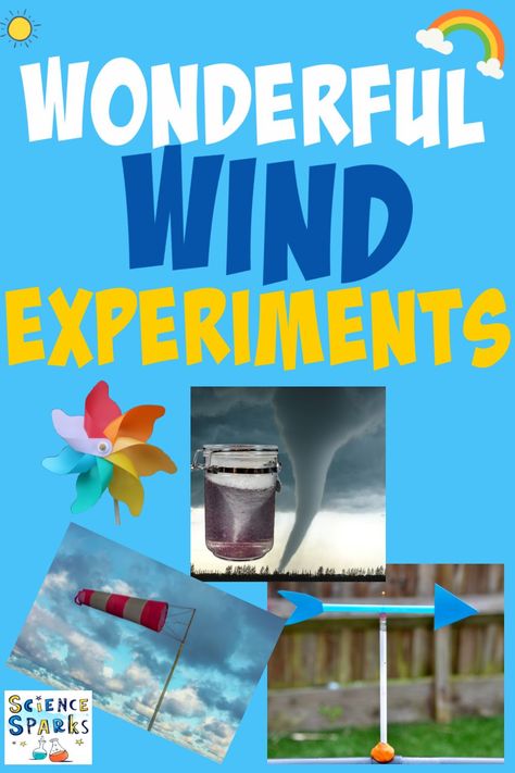 Global Wind Day Activities For Kids, Wind Experiments Preschool, Wind Theme Preschool, Wind Experiments For Kids, Wind Energy Projects For Kids, Tornado Activities For Kids, Wind Activities For Preschool, Diy Weather Vane, Wind Experiment